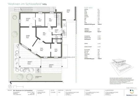 Traumhafte Familienwohnung in Bestlage, Top W01 "Wohnen im Schlossfeld", 6068 Mils