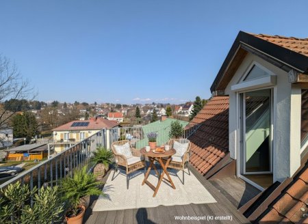 „Ready-to-live" in Graz St. Peter: Exklusives 181 m² Penthouse mit All-inclusive-Service & Möblierung!