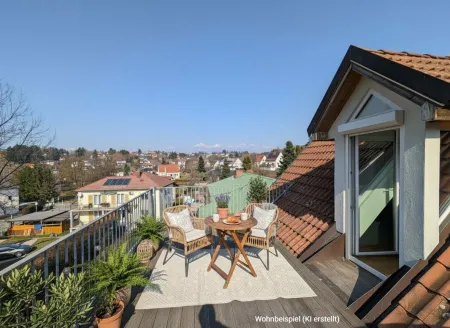 „Ready-to-live" in Graz St. Peter: Exklusives 181 m² Penthouse mit All-inclusive-Service & Möblierung!