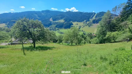 Sonniges Baugrundstück in Panoramalage Nähe LKH Bruck/Mur