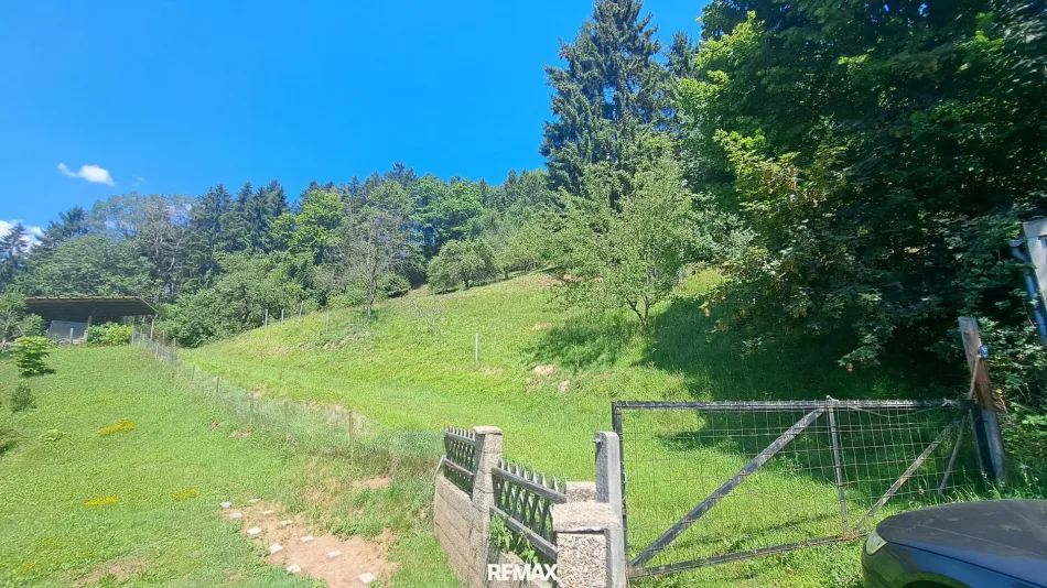 Sonniges Baugrundstück in Panoramalage Nähe LKH Bruck/Mur - Bild