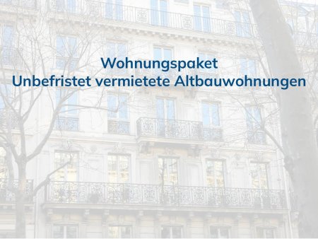Anlegerpaket nähe Mariahilfer Straße und Westbahnhof - unbefristet vermietet