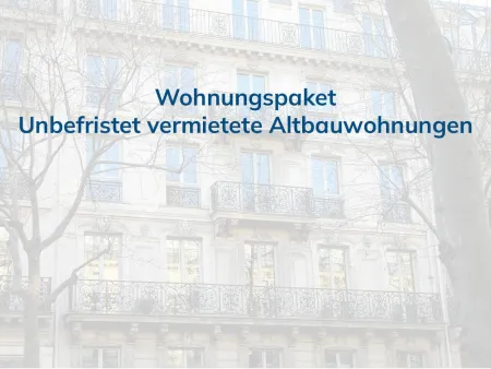Anlegerpaket nähe Mariahilfer Straße und Westbahnhof - unbefristet vermietet