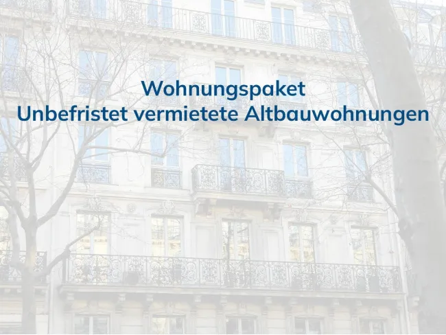 Anlegerpaket nähe Mariahilfer Straße und Westbahnhof - unbefristet vermietet - Titelbild