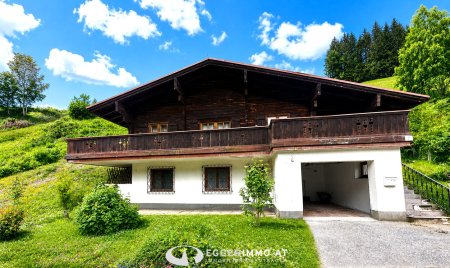 5752 Viehhofen: die GELEGENHEIT! uriges Landhaus mit viel Potential und Zweitwohnsitzwidmung, 910m² Grundstück !! Weitblick, Garage, Terrasse,