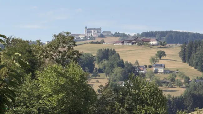 Blick zum Sonntagberg