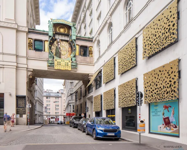 High-Class Living im Herzen Wiens - Exklusive, vollmöblierte Wohnung in renommiertem Haus am Hohen Markt - Titelbild