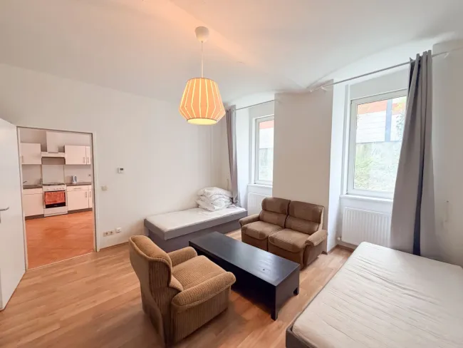 Büro / Ordination / Arbeiterquartier im Erdgeschoss mit Terrasse und Garten! Habichergasse Nähe Thaliastraße! - Bild