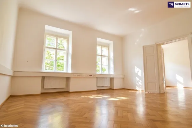 City Office Graz 160 m² | 7 Räume | Lift | Küche | stilvoll & modern saniert - Bild