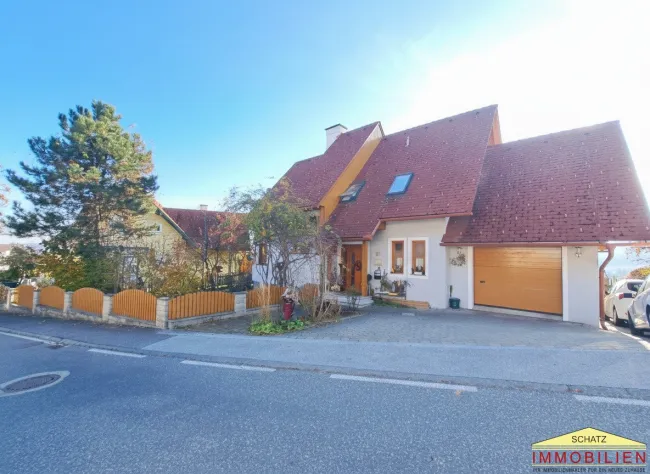 Traumhaus in Weiz – Großzügiges Wohnen mit 6 Zimmern, Garten, Balkon und herrlichem Grünblick - Titelbild