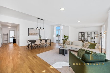 Exklusive Alleinlage im Dachgeschoss: 185 m² Penthouse mit 78 m² Terrassen – ohne Dachschrägen