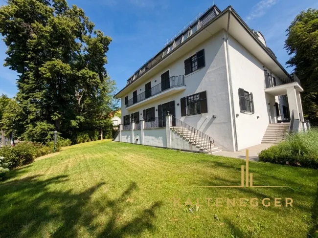 Private Villa Residence in Pötzleinsdorf – historische Eleganz, parkähnlicher Garten & Pool für bis zu drei Wohneinheiten - Bild