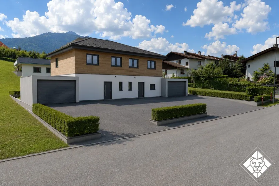 Wohnen, wo andere Urlaub machen – modernes Doppelhaus in Fieberbrunn-Neumoos - Bild