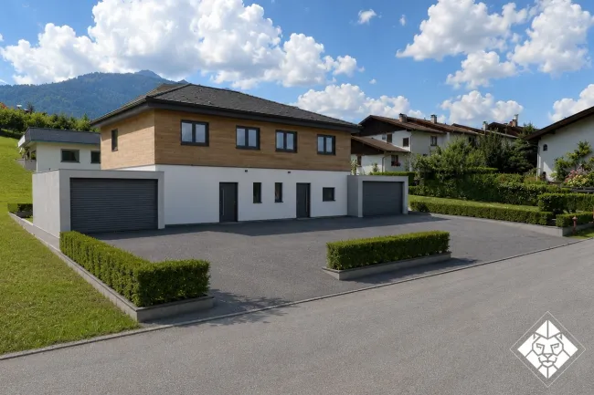 Wohnen, wo andere Urlaub machen – modernes Doppelhaus in Fieberbrunn-Neumoos - Bild