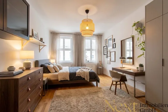 Schlafzimmer I (KI möbliert)