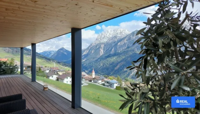 Exklusives Wohnambiente mit Alpenpanorama - Bild