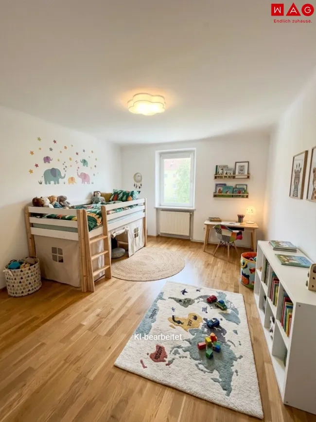 Kinderzimmer KI generiert