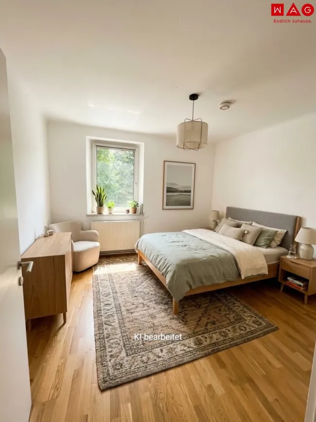 Schlafzimmer KI generiert