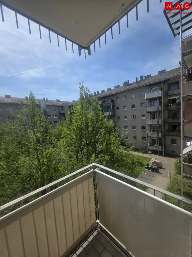 Balkon mit Aussicht