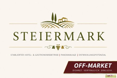 Attraktives Off-Market-Hotel in einer der bekanntesten Wein- und Tourismusregionen Österreichs.