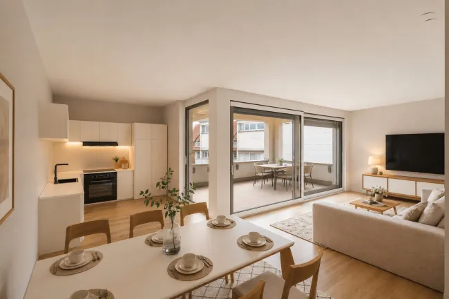 Spitzenlage - zentrumsnahe & ruhige Terrassenwohnung - Top 6 - Bezugsbereit - Bild