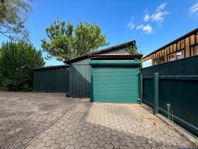 Gartenhütte, Abstellplatz