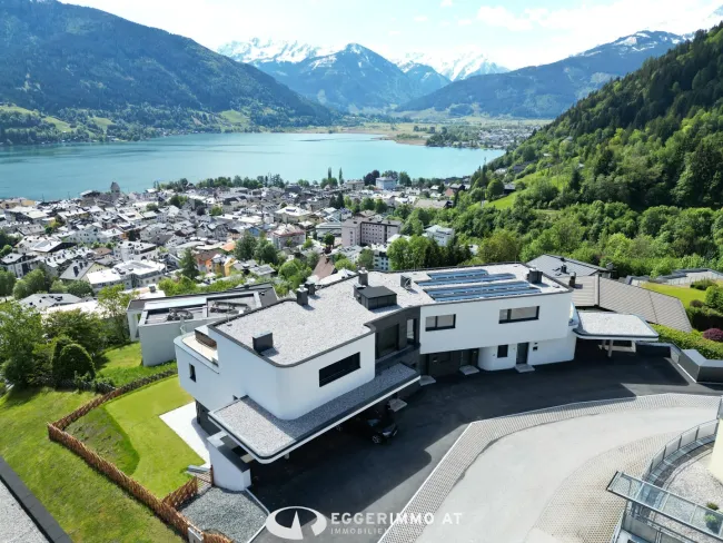 Exklusive Neubau Eigentumswohnung mit traumhaftem Weitblick auf den Zeller See | Erstbezug | Garten | nur 5 Einheiten - Titelbild