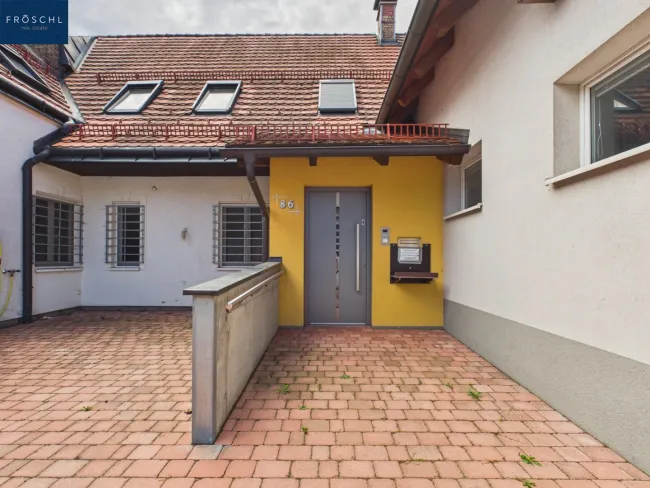 Zugang zum Wohnungseingang