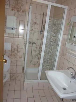 Badezimmer - Kleines 2 Zimmer Appartement mit PKW-Stellplatz Miete Grödig Salzburg
