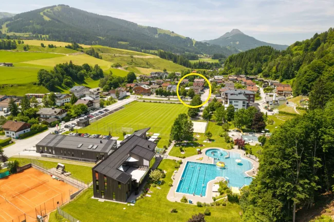 Stilvolles Haus in Sonnenlage von Leogang - Titelbild