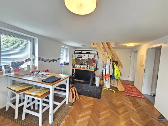 Stadtcharm: 3-Zimmer-Wohnung mit Dachstudio, Salzburg - Aigen - Bild