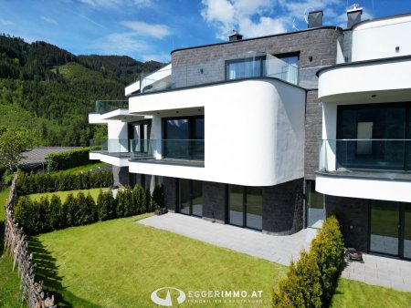 Neubau Deluxe Eigentumswohnung mit traumhaftem Weitblick auf den Zeller See | Erstbezug | Garten | nur 5 Einheiten