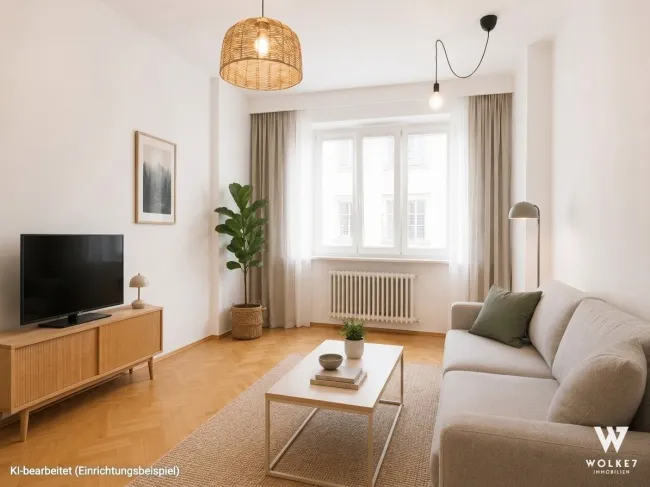 Wohnen im 1. Bezirk - helle 3-Zimmer-Wohnung mit Altbaucharme - Titelbild