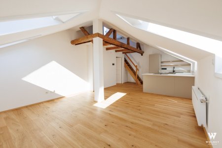Hochwertig sanierte Maisonette-Wohnung in Bestlage von 1120: Dachterrasse mit Weitblick | Klimaanlage | 2,5 Zimmer