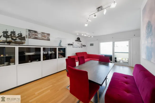 Neubau-Komfort pur: 108 m² Dachgeschoßwohnung mit Top-Ausstattung und mit Sonnenterrasse im 23. Bezirk - Bild