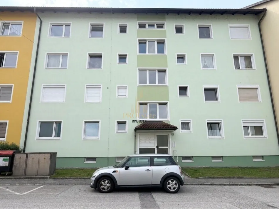 2-Zimmer-Wohnung mit Balkon in Schwanenstadt - Titelbild