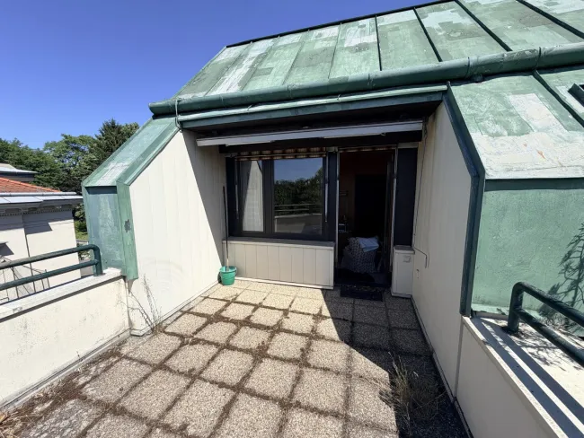Dachterrasse 1 vor Schlafzimmer