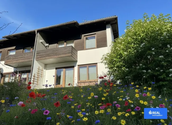 Familienfreundliches Reihenhaus in Sonnenlage - Titelbild