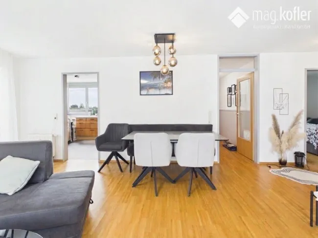 Wohlfühlen in Dornbirn: 3-Zimmer-Wohnung mit Südbalkon - Bild