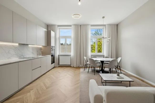 Altbaucharme – frisch sanierte 50 m² im Herzen des 19. Bezirks | PROVISIONSFREI - Bild