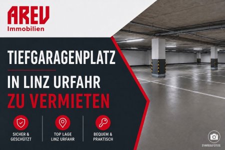 TIEFGARAGENABSTELLPLATZ in der Freistädterstrasse 216 ab sofort verfügbar