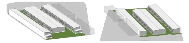 Baubewilligtes Lagerhallen-Projekt in Seyring mit ca. 6.545 m² nahe dem G3 Shopping Resort Gerasdorf - Bild