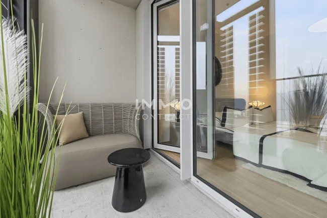 Ostseitiges Panorama – 2 Zimmer mit Freiluftlounge - Bild