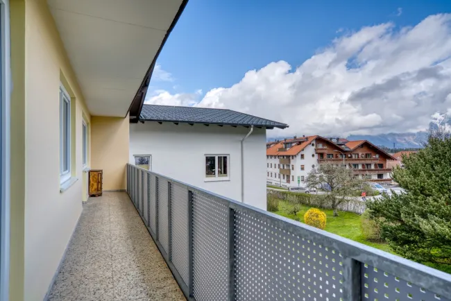 Loggia mit Ausblick Richtung Nordosten