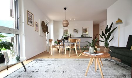 Moderne 2-Zi-Wohnung mit Südbalkon in Innsbruck (Top 10) , Erstbezug, 60m², Lift, Fußbodenheizung