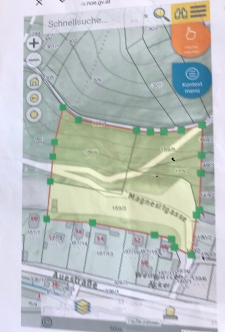 Vier zusammenhängende Grundstücke – ca. 16.409 m² in Gloggnitz/Schottwien