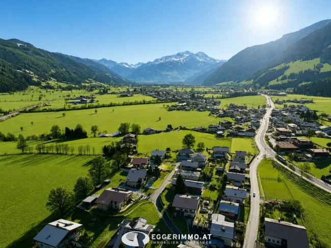 Sonniges Baugrundstück mit 902 m² attraktiver Alleinlage in Maishofen – Ortsteil Mitterhofen - Bild