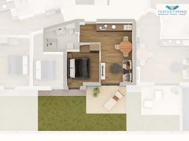 Wohnen mit Garten – hochwertige Neubauwohnung in Hall i. T. - Titelbild
