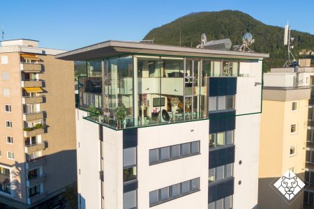 Über den Dächern von Wörgl: Penthouse auf zwei Ebenen mit Rundum-Panorama