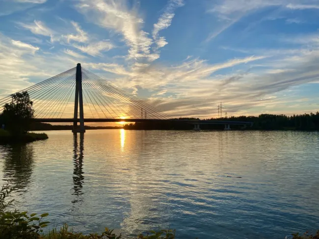 Impressionen aus der näheren Umgebung - Rosenbrücke